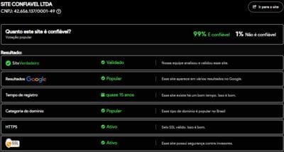Site verificado e verdadeiro:1dapp.com.br